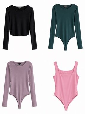 Streetwear Society (SWS) Basics Bundle, Bodysuits & Crop Top – Size XL GUC